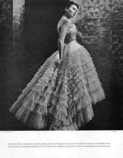 dior crinoline dress 1948|1950s crinoline dresses.